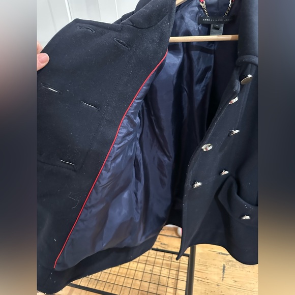 Marc by Marc Jacobs Navy Military Jacket - Picture 2 of 8